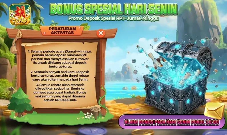 BONUS SPESIAL HARI SENIN